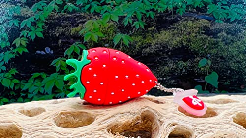 USB Thumbdrive 16GB - Berry USB Flash Drive - Strawberry Storage Device (Strawberry) - color: Strawberry