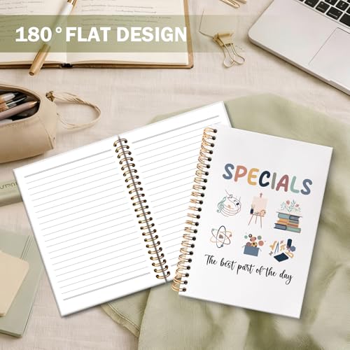 Teacher Spiral Notebook Journal, Specials End of Year Best Teacher Gifts Journal for Notes Planning, Teachers Appreciation Gifts Maestra for Notes Taking, 5.5 X 8.3 Inch - color: Specials