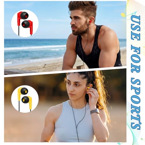 Kigeli 300 Packs Bulk Earbuds Headphones Wired Earphones for Classroom Kids Colorful in Ear Students Ear Buds with 3.5mm Jack for Laptop School Library Supplies, No Microphone (Pure Black) - color: Pure Black