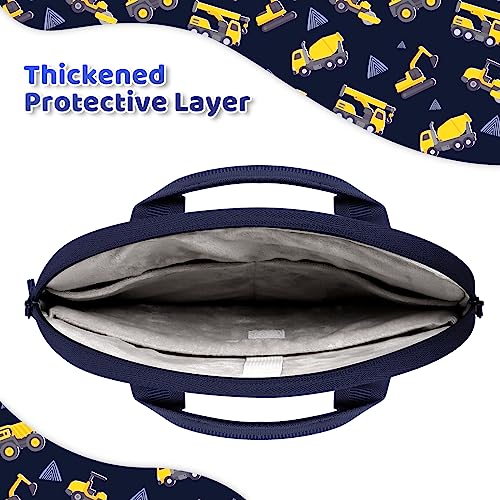 Choco Mocha Kids Tablet Sleeve Bag for Boys & Girls, (10-12.5Inch) - color: Truck Gray 12.5inch, size: 12.5inch(12.5 x 9.8 x 1.3)