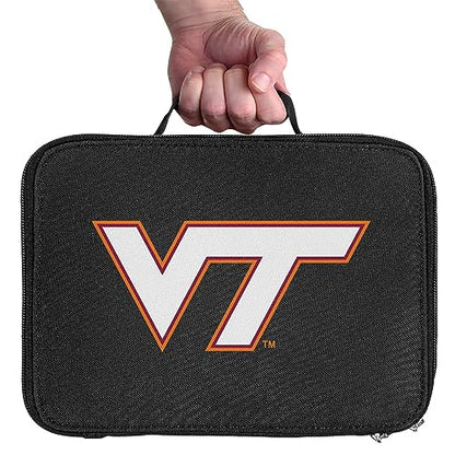 Virginia Tech Primary Logo Lunch Bag For School Office Work, BPA Free - color: Virginia Tech