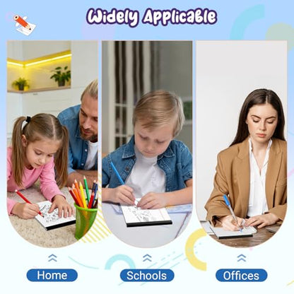6 pcs Note Pads Legal Pads 5x8, Notebook College Ruled, White Legal Notepads, 6 Pack Micro Perforated Writing Pads, Lined Paper Pads, Pad of Paper for Office Home School, 30 Sheets/Pack - style: 6 Pack-White