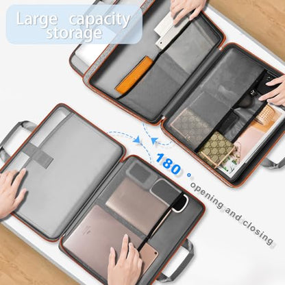 ZINZ Expandable Laptop Case 13-13.3-14 Sleeve Compatible with MacBook Pro/Neo 14" M5/M4/M3/M2/M1, MacBook Air/Pro 13", XPS 13/14, Surface Book/Laptop 13.5" and Most 13-14 inch Notebooks，G01OG01 - color: G01og01, size: 13-14"