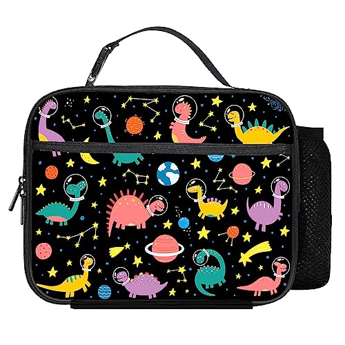 Dinosaur Lunch Bag Reusable Insulated Lunch Box Keep Food Cooler Thermal Lunch Tote for Women Men - color: Dinosaur