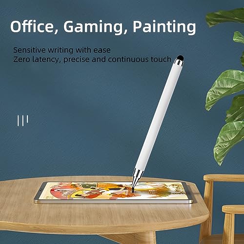 2-in-1 Stylus Pen for Touch Screen, 3pcs High Precision Universal Stylus Pen for iPad Compatible with Apple, iPhone, iPad, Android, Microsoft Tablets, Phones