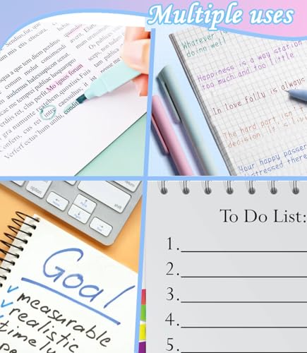 Bible Journaling Kit, Bible Cross Paper Clips, Bible Highlighters and Pens No Bleed - color: Set02