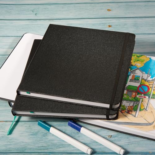 SEMLEART Marker Paper Pad for Artists, 34 Sheets, 190lb (280gsm) Bleed Proof Smooth Surface Marker Sketchbook, 8x8 inch Alcohol Marker Paper for Illustration, Manga, Design & Student Practice