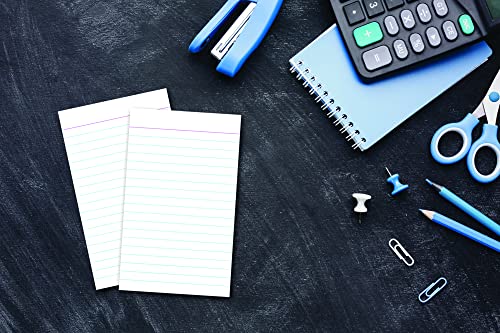 Home Advantage Single Sided Vertically Ruled White Index Cards (3-x-5)