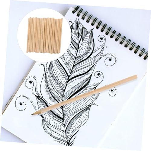SEWACC 30pcs Wooden Sketching Pencils Hb with Comfortable Grip Lightweight Portable Drawing and Writing Tools for Students Artists Beginners Smooth Writing and Easy Control