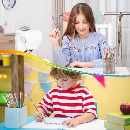 Frienda 200 Pcs 2026 VBS Pencils Bulk Jesus Loves Me Motivational Pencils for 2026 VBS Teachers Prize Classroom Reward with Butterfly Rainbow Heart for Students Kids Christian Party Supplies