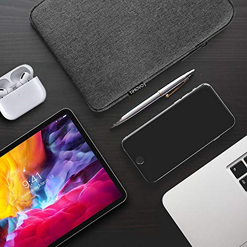 TiMOVO 9-11" Tablet Sleeve Bag, Dark Gray | Fit iPad 11" A16 2025 / 10.9"/10.2" / Air 11" 5/4 Gen / Galaxy Tab A9+/A11Plus 11", Fit Smart Keyboard - color: Aa-Dark Gray, size: 9-11 Inch