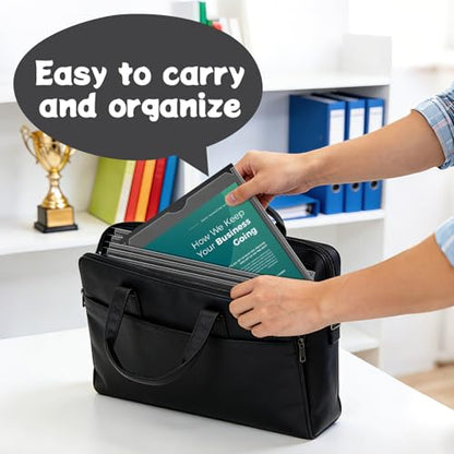Black 2 Pockets Folders with Clear Front Pocket (6 Pack), Heavy Duty Letter Size Plastic Folders for School and Office，Fit Letter Size Paper - size: 6 Pack, style: Heavy Duty 2 Pockets&Clear Front Cover