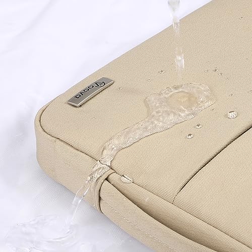 Voova Laptop Sleeve Carrying Case 14 15 Inch Compatible with MacBook Air 15 M2/M3/M4 2022-2025, MacBook Pro 15, Hp Chromebook 14, Waterproof Slim Computer Cover Bag,Apricot - color: Apricot, size: 14-15 Inch