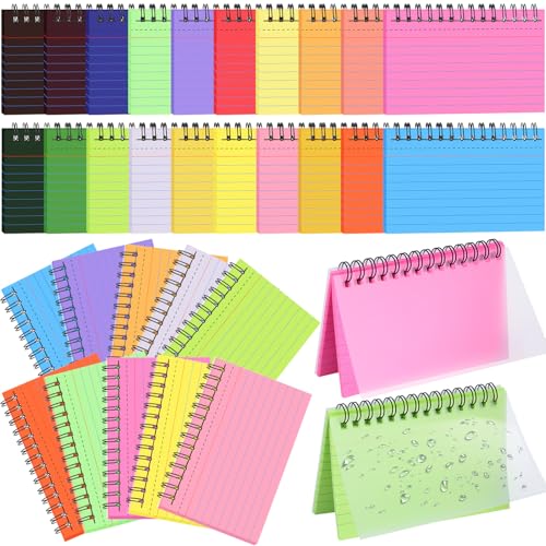 1000 PCS Spiral Index Cards 3 x 5 Inch Flash Card Book with Ring | 20 Colors, Ruled Cards, Heavyweight Paper, Study, Note Taking, School, College, Office, Vocabulary, Revision - size: 3 x 5 inch, style: Spiral Index Cards