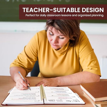 Planner 2026-2027, 8.5" x 11" Weekly and Monthly Academic Year Planner Calendar, July 2026 - June 2027, Hardcover Large School Planning Agenda With Tabs, Perfect for School & Office Supplies, A4, Burgundy - color: I-Burgundy, size: A4(8.5"x11")