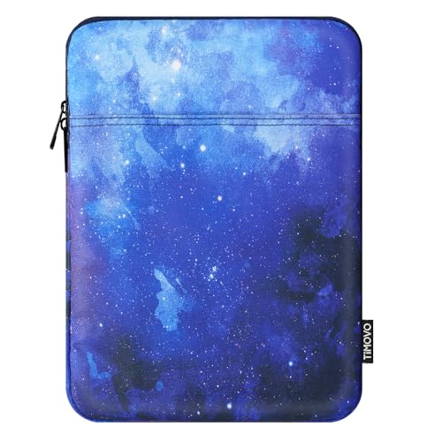 TiMOVO 9-11" Tablet Sleeve Bag, Blue Starry Sky | Fit iPad 11" A16 2025 / 10.9"/10.2" / Air 11" 5/4 Gen / Galaxy Tab A9+/A11Plus 11", Fit Smart Keyboard - color: Blue Starry Sky, size: 9-11 Inch