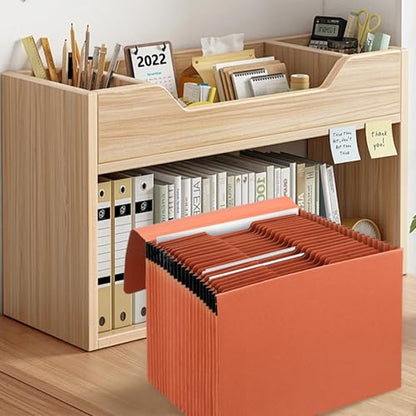 3 Packs Heavy Duty Expanding File Folder Organizer,21 Pockets Accordion File Organizer,A-Z,1/3 Cut Tabs,Letter Size,17.5Inch Expansion - style: 3 Pack-21 Pockets