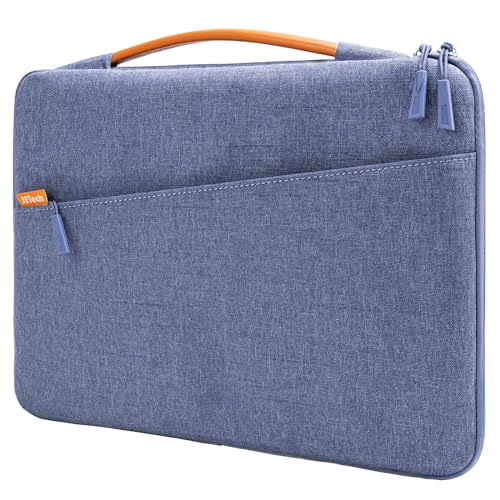 JETech Laptop Sleeve for 16-Inch MacBook Pro (M1 / M2 / M3 / M4 / M5, 2019-2026), Waterproof Bag Case with Portable Handle and Pocket, Compatible with 16 Inch Notebook (Purple) - color: Purple, size: 16-Inch