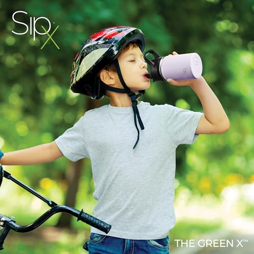 SIPX™ 12 oz Insulated Water Bottle with Straw Lid – Leakproof Stainless Steel, BPA-Free, Easy to Carry – Perfect for School, Camp, Sports & Travel – Purple - color: Purple