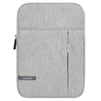 Lacdo Tablet Sleeve Case for 11 inch iPad A16 | 11 Inch ipad Air M4 M3 M2 | 11" iPad Pro M5 M4 | 10.9" ipad/ipad Air | 10.2" IPad | 11" Samsung Galaxy Tab A9+, iPad Air Pro Case Protective Bag, Gray - color: Gray, size: 9-11 Inch