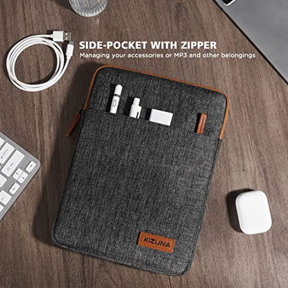 KIZUNA 8 Inch Tablet Sleeve Case Shockproof Water-Resistant Bag for 7.9" Tablet/iPad mini 4 3 2/Samsung Galaxy Tab A/ 8" Pro/Tab 3 7.0 Lite/S2 8/E 8, LG Huawei M5/ASUS ZenPad Protective Bag - Brown - color: Brown, size: 7.9-8 Inch / 7.9" iPad mini