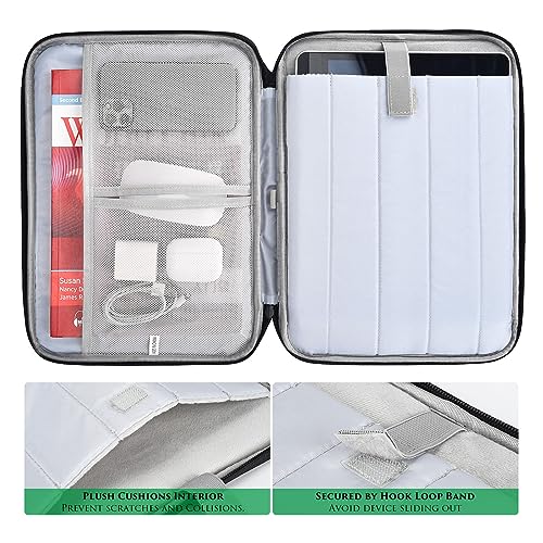 9.7-11 Inch Tablet Sleeve Case Compatible with 11" Samsung Galaxy Tab A11+ S9 S8 S7 / Galaxy Tab A7 S6 A 10.4 10.1 Tablet Bag,iPad 11th/iPad Pro M5 M4/Air 11 M2 M3 M4 2026 Carrying Bag(Black) - color: Black, size: 9.7-11 Inch