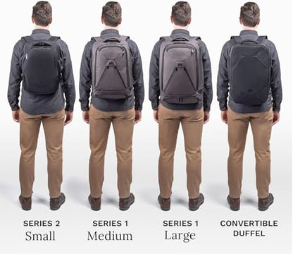 Knack Small Series 2 Laptop Backpack Fits up to 16 Inch Laptops - Knack Bags Carry-On Backpack, TSA Approved, Expandable Travel Backpacks With 2 Day Outfit Capacity, Alloy Gray - color: Alloy Gray, size: Small
