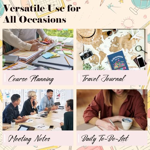 LRVSYUIN Teacher Spiral Notebooks for Women Men, Teacher Journal for Appreciation Gift, End of Year Thank You Gift for Teacher Coworker Boss - Books (B10) - style: Books