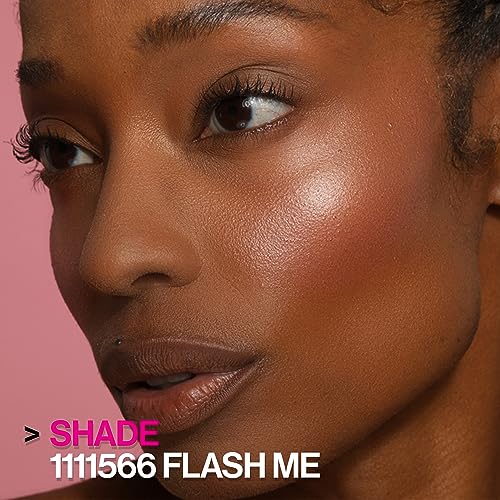 Wet n Wild MegaGlo Blushlighter, Blendable Blush & Highlighter Set, Shimmery Metallic Finish, Flash Me - color: 3- Flash Me