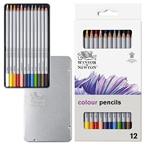 Winsor & Newton Studio Collection 아티스트 연필, 색연필, 12개 세트 - style: 색연필 12개