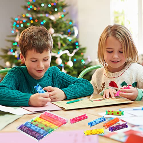 Teling 144 Pcs Mini Highlighters Bulk for Goodie Bags, 6 Colors Candy Shaped Pastel Highlighter Pens with Fruit Patterns for Party Favors, Classroom Prizes, Teacher Rewards, Birthday Gift Bag Stuffers - style: Fruit