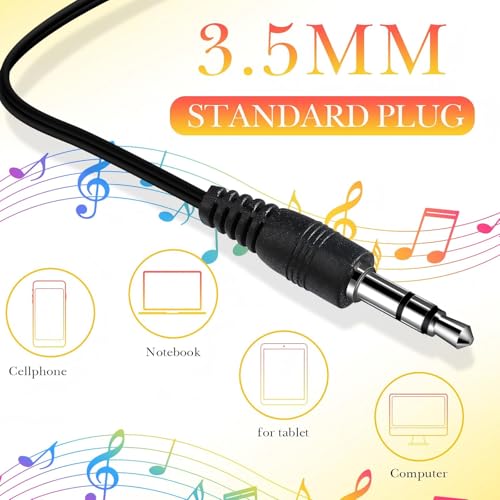 Kanayu 100 Pack Wired Earbuds Bulk for Classroom Ear Headphones Wired Basic Student Earbuds No Microphone with 3.5MM Jack for Class Laptop School Library, Individually Bagged (Yellow) - color: Yellow