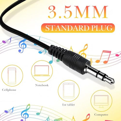 Kanayu 100 Pack Wired Earbuds Bulk for Classroom Ear Headphones Wired Basic Student Earbuds No Microphone with 3.5MM Jack for Class Laptop School Library, Individually Bagged (Yellow) - color: Yellow