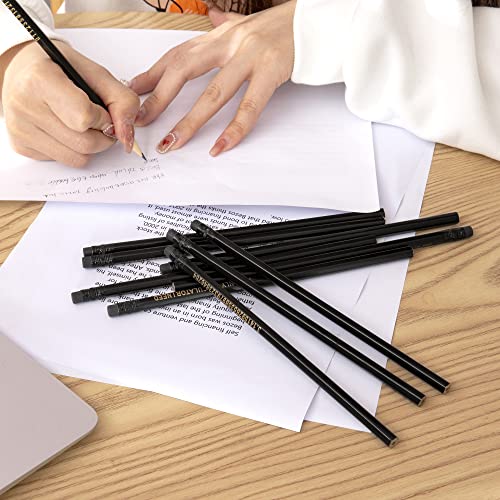 Set of 10 Math Pencils，HB Black Refills/Complex Calculations Golden Physics Statistics Graduation Teacher Gift Scientist Mathematics Maths Puns (Maths Pencils) - style: Maths Pencils