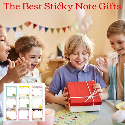 Inspirational Sticky Notes Gifts - 9 Pack Fun Positive Notepads 3x3 Inches, Funny Motivational Self-Adhesive Memo Pads, Positive Office Study Supplies Gift (450 Sheets) - style: Inspirational