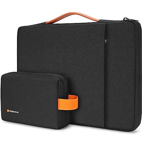 NIDOO 16 inch Laptop Sleeve Carrying Case Computer Bag for 16" Lenovo ThinkBook 16 Gen 7/ 16p E16 L16 T16 Z16/ 15" ThinkBook 15 Gen 4/16.3" Dell XPS 16/16" MacBook Pro M4 M3/ HP ASUS Samsung - color: Black, size: 16 Inch