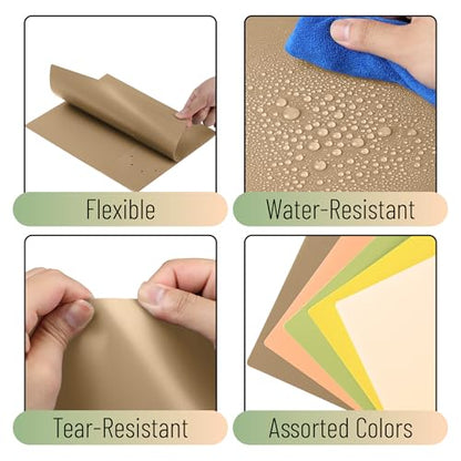 Mr. Pen- Plastic Folders with Pockets, 5 pcs | Aesthetic File Folder with Business Card Slot, 2-Pocket Folder, Back to School, Office, Filing Supplies - color: Honeycomb, size: 5 Pack