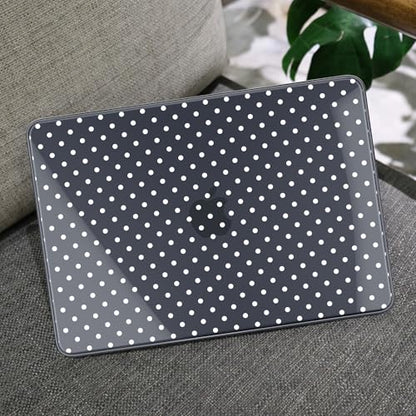 MEEgoodo 4-in-1 Printed Case for MacBook Neo 13 inch 2026 Release Model A3404, Laptop Hard Shell Cases with Keyboard Skin & Screen Protector & Webcam Covers, White Polka Dot - color: White Polka Dot