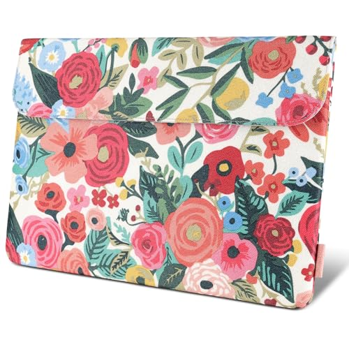 DOMISO 17 inch Laptop Sleeve Protective Case Cover Compatible with 17-17.3 inch HP Dell ASUS Lenovo Chromebook,Waterproof Computer Cases Bag with Accessory Pouch,Rose - size: 17 inch