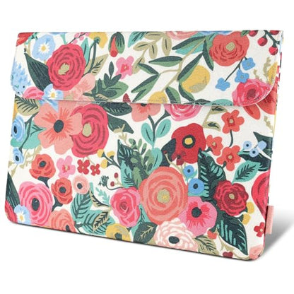 DOMISO 17 inch Laptop Sleeve Protective Case Cover Compatible with 17-17.3 inch HP Dell ASUS Lenovo Chromebook,Waterproof Computer Cases Bag with Accessory Pouch,Rose - size: 17 inch