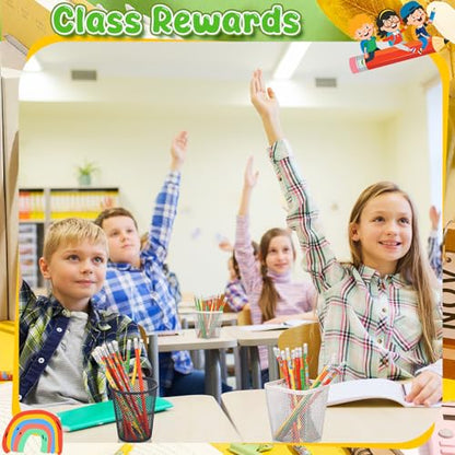 Tenceur Fourth Grade Pencils, 48 Pcs 4th Graders Pencils with Erasers, 3 Motivational Designs, Welcome to Fourth Grade Student Gifts from Teacher, Classroom Rewards Back to School Supplies - color: 4th Graders