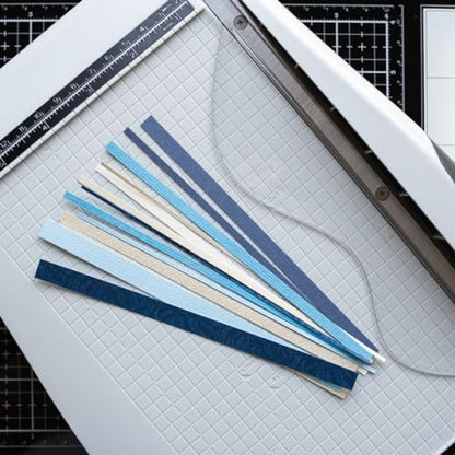 Tonic Studios Paper Cutter Tool - Guillotine Paper Trimmer for Scrapbooking, Vinyl, and Craft Paper - 8.5 Inch Cutting Length with Ruler and Grid Lines - size: 8.5" Blade