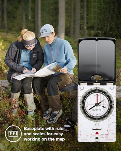 SUUNTO MC-2 Compass: Top-of-The-line Compass for Professionals & serious Hikers - style: Northern Hemisphere