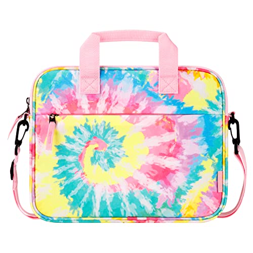 Choco Mocha Kids Tablet Sleeve Bag for Boys & Girls, (10-12.5Inch) - color: Tie Dye-rainbow 12.5inch, size: 12.5inch(12.5 x 9.8 x 1.3)
