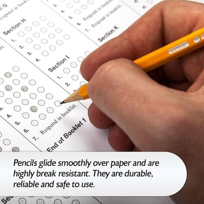 BAZIC PRODUCTS Pre-Sharpened #2 Golf Pencils, 144 Count, Hexagon Wood | HB graphite core, break-resistant, 3.5 in mini barrel, surveys, lottery, church, events, golf scores - size: 1 Count (Pack of 1)