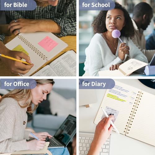 Spiral Notebook-5.75" x 8.125" College Ruled Journal with Inner Pockets and 160 Pages,PU Leather Cover Business Journal, Twin-Wire Binding Notebook Perfect for Office & Home School Supplies Navy Blue - color: 006-Navy Blue-1pack, size: A5-160 pages