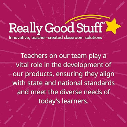 Really Good Stuff My Writing Folder - Zaner-Bloser - 12 Folders - 9" by 12" - Laminated