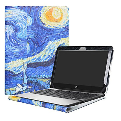 Protective Case Cover for 11.6" HP Chromebook 11 G5 EE/G4/G3/G2/G4 EE/11-2000 Series Laptop(Warning:Not fit HP Chromebook 11 G6 EE/G5/G1/11-v000/11-1100 Series),Starry Night - color: Starry Night