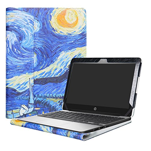 Protective Case Cover for 11.6" HP Chromebook 11 G5 EE/G4/G3/G2/G4 EE/11-2000 Series Laptop(Warning:Not fit HP Chromebook 11 G6 EE/G5/G1/11-v000/11-1100 Series),Starry Night - color: Starry Night
