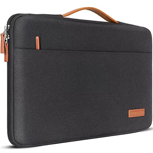 DOMISO Laptop Case Sleeve Protective Cover Compatible with MacBook Air 13 M4 M3 M2,MacBook Pro M2 M1,iPad Air/Pro,13 inch Dell,Lenovo, HP,Asus,Waterproof Computer Cases Bag with Handle,Black - color: Black, size: 13" for MacBook Air/Pro